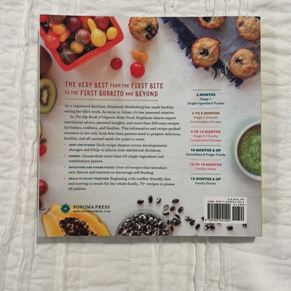 The Big Book of Organic Baby Food Book - Picture 2 of 2